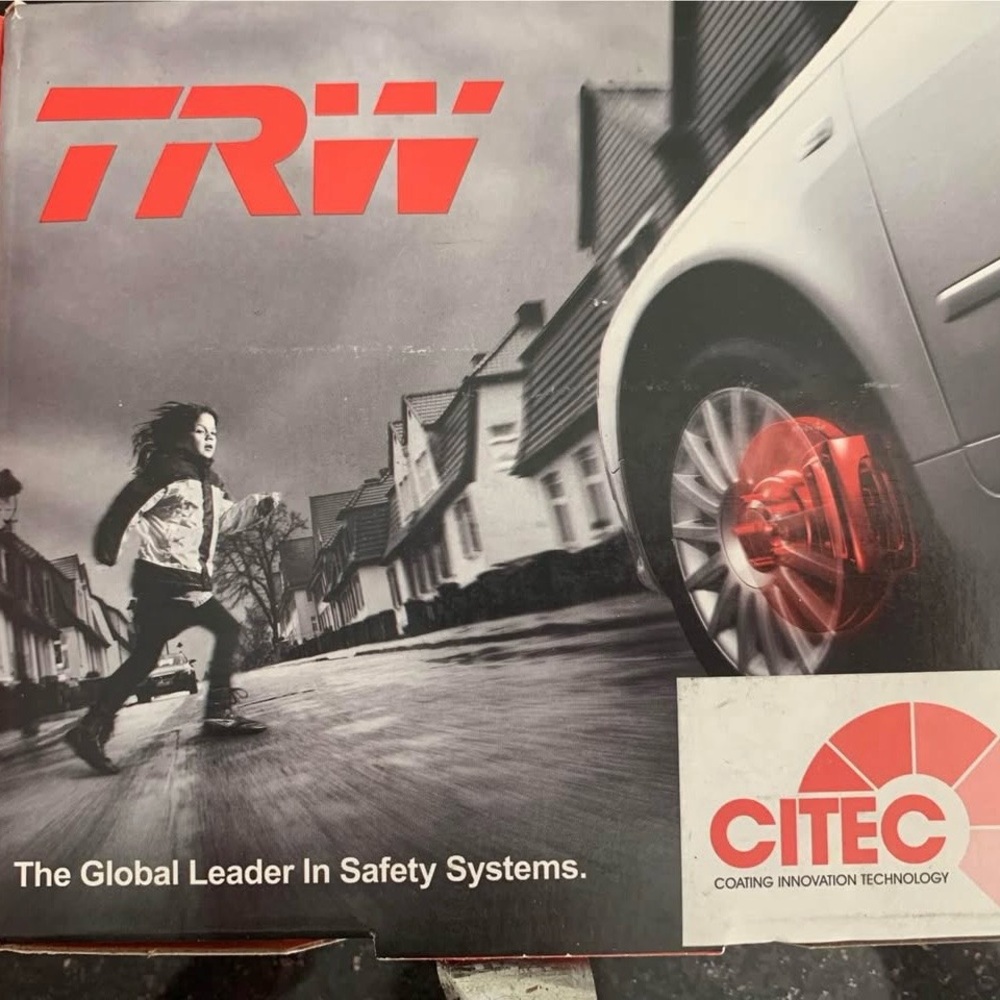 TRW Automotive TPC1386 Disc Rear Brake Pad Set for Audi